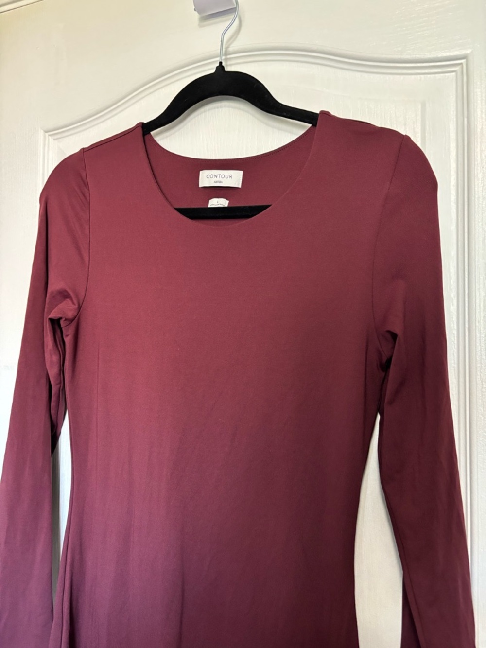ARITZIA Contour Crew Longsleeve Maxi Dress - Picture 9 of 10